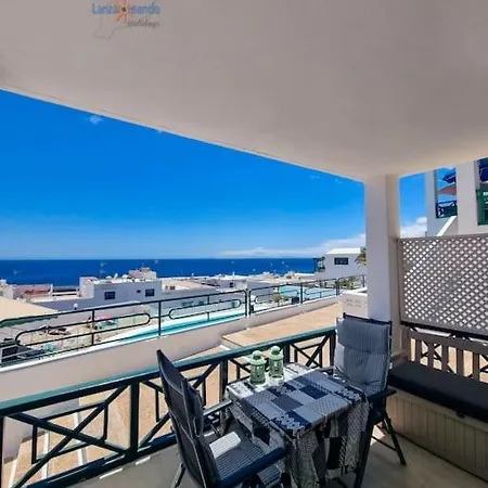 Casa Louie Marie - Sea View Aircon Wifi Vv In Portonovo Complex * Puerto del Carmen (Lanzarote)