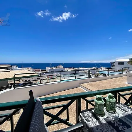 Daire Casa Louie Marie - Sea View Aircon Iptv Wifi Vv In Portonovo Complex Puerto del Carmen (Lanzarote)