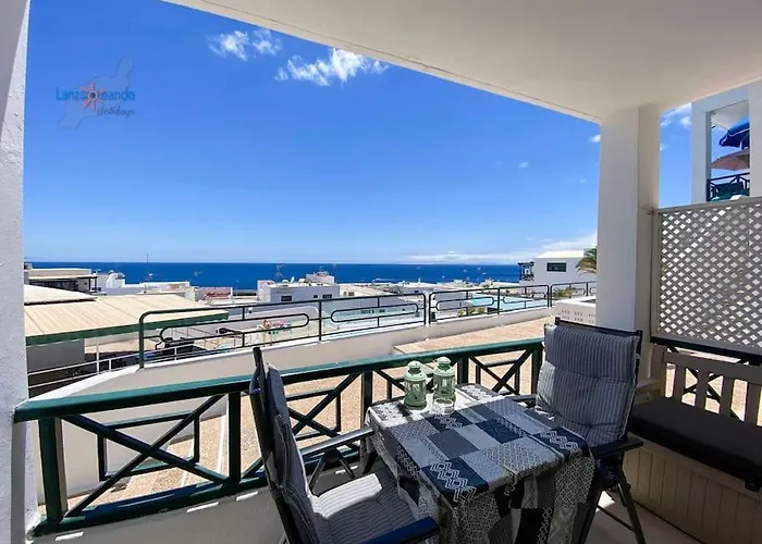 Casa Louie Marie - Sea View Aircon Iptv Wifi Vv In Portonovo Complex * Puerto del Carmen (Lanzarote)