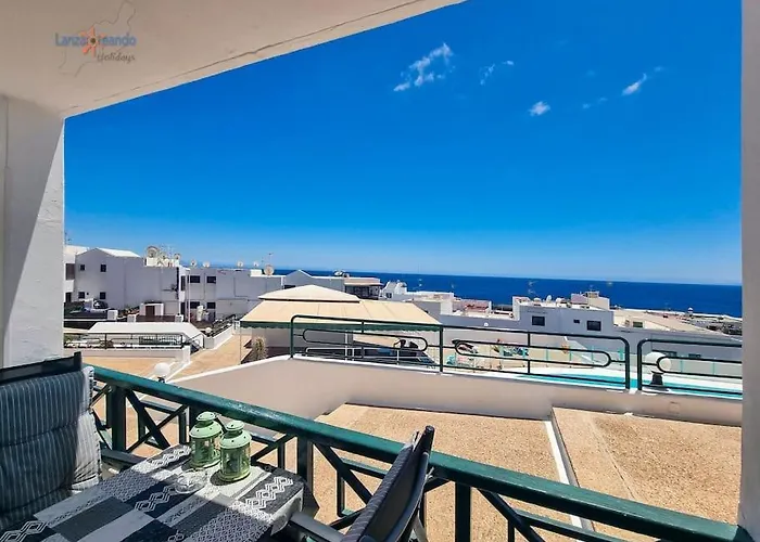 Casa Louie Marie - Sea View Aircon Iptv Wifi Vv In Portonovo Complex * Puerto del Carmen